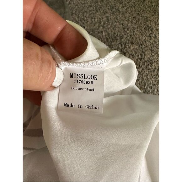 Beautiful abstract, oversize tunic, blouse, half sleeve. New w tags  xl - Picture 9 of 13